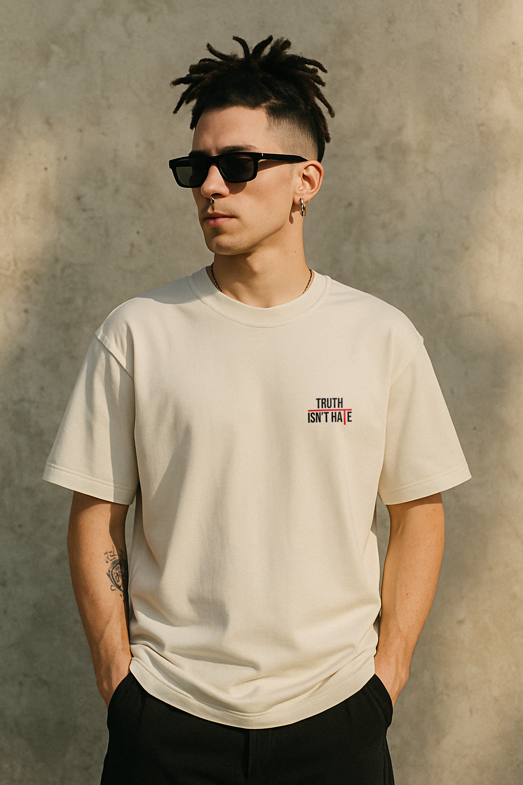 T-shirt oversize Spectacle Humain