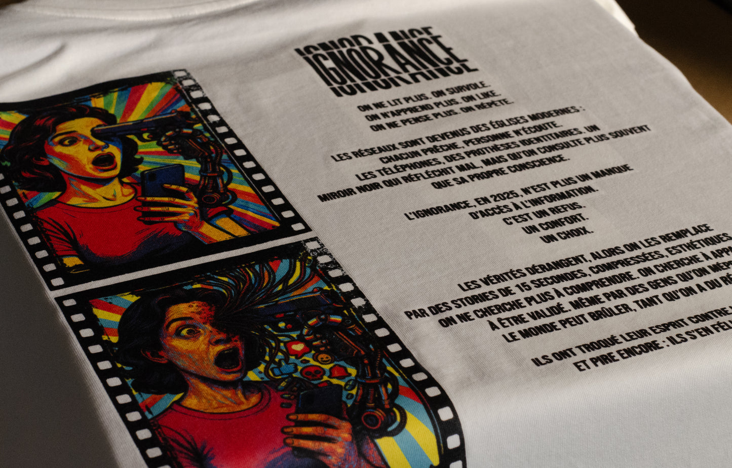 T-shirt oversize Ignorance