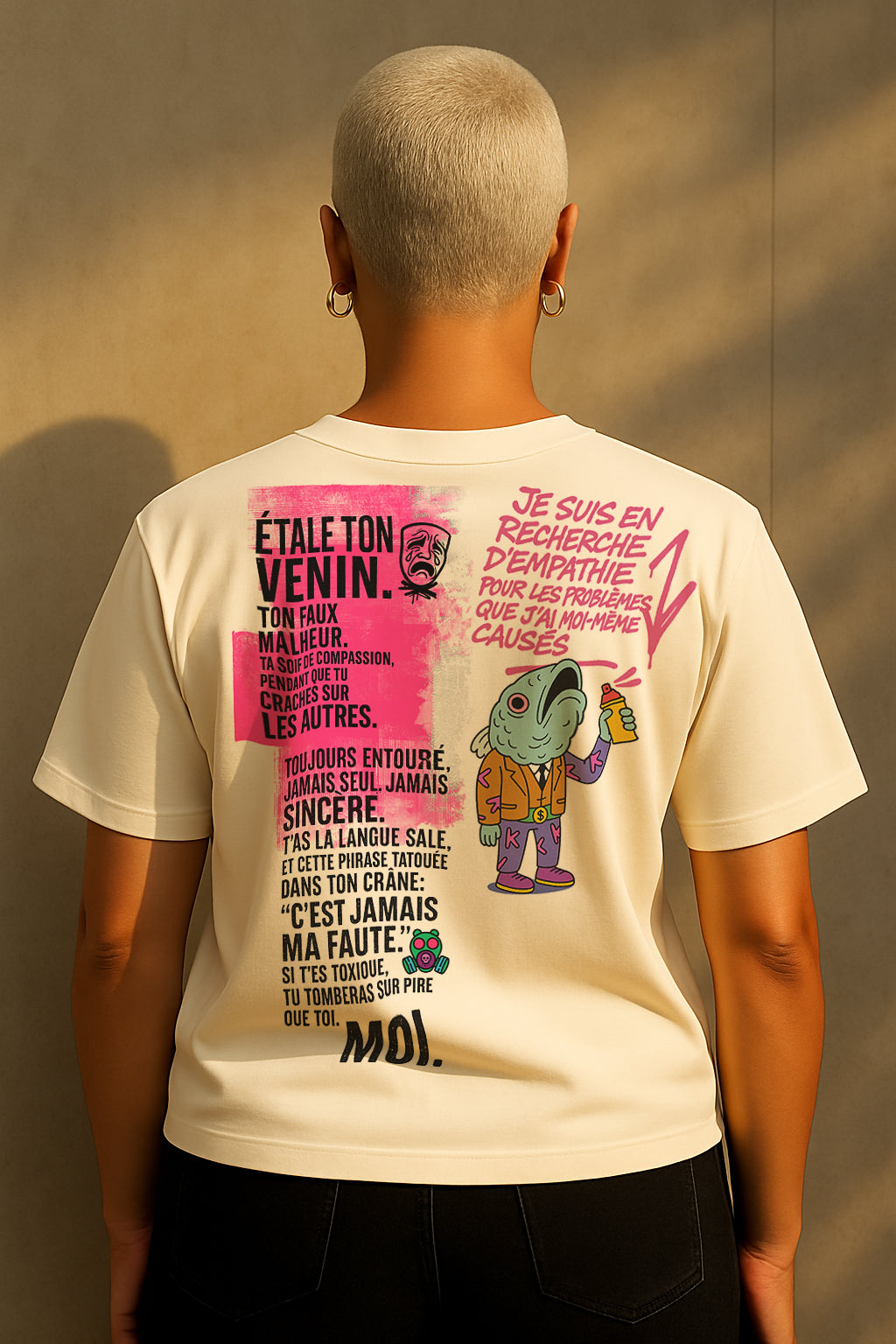 T-Shirts Ajustés TOXIQUE