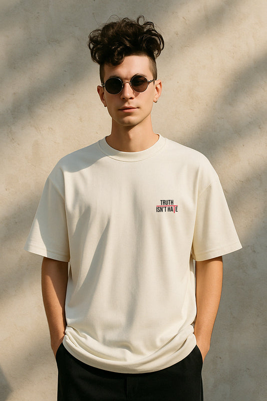 T-shirt oversize Le libre arbitre