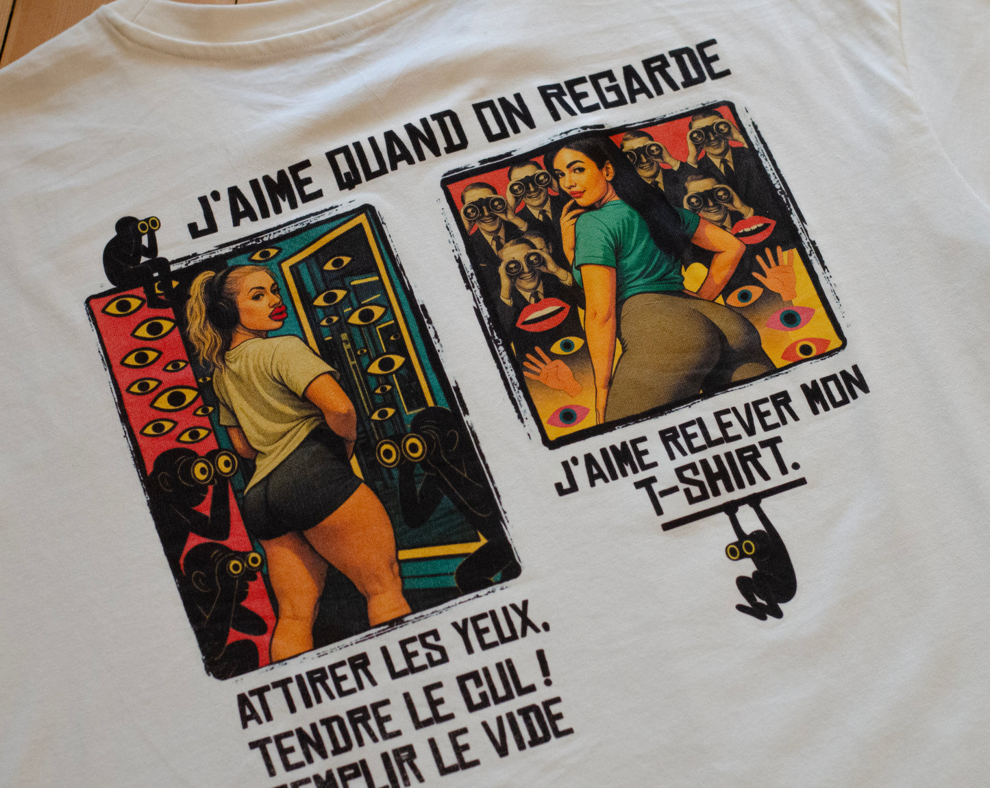 T-shirt oversize VOYEURISM