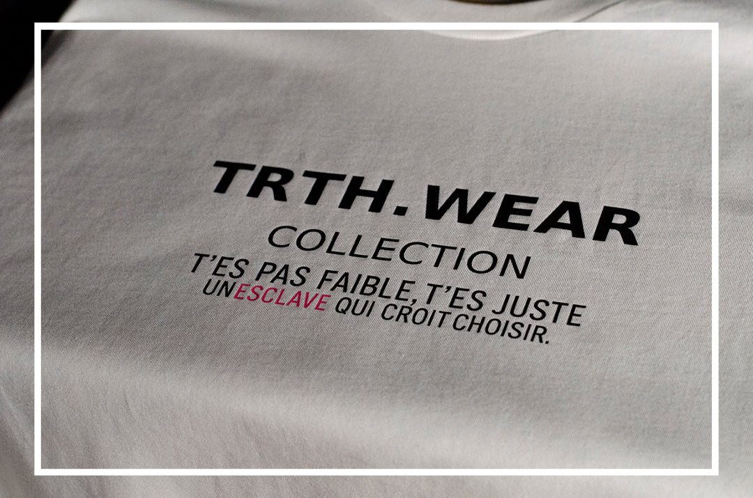 T-shirt oversize AIMEZ-MOI HORS LIGNE