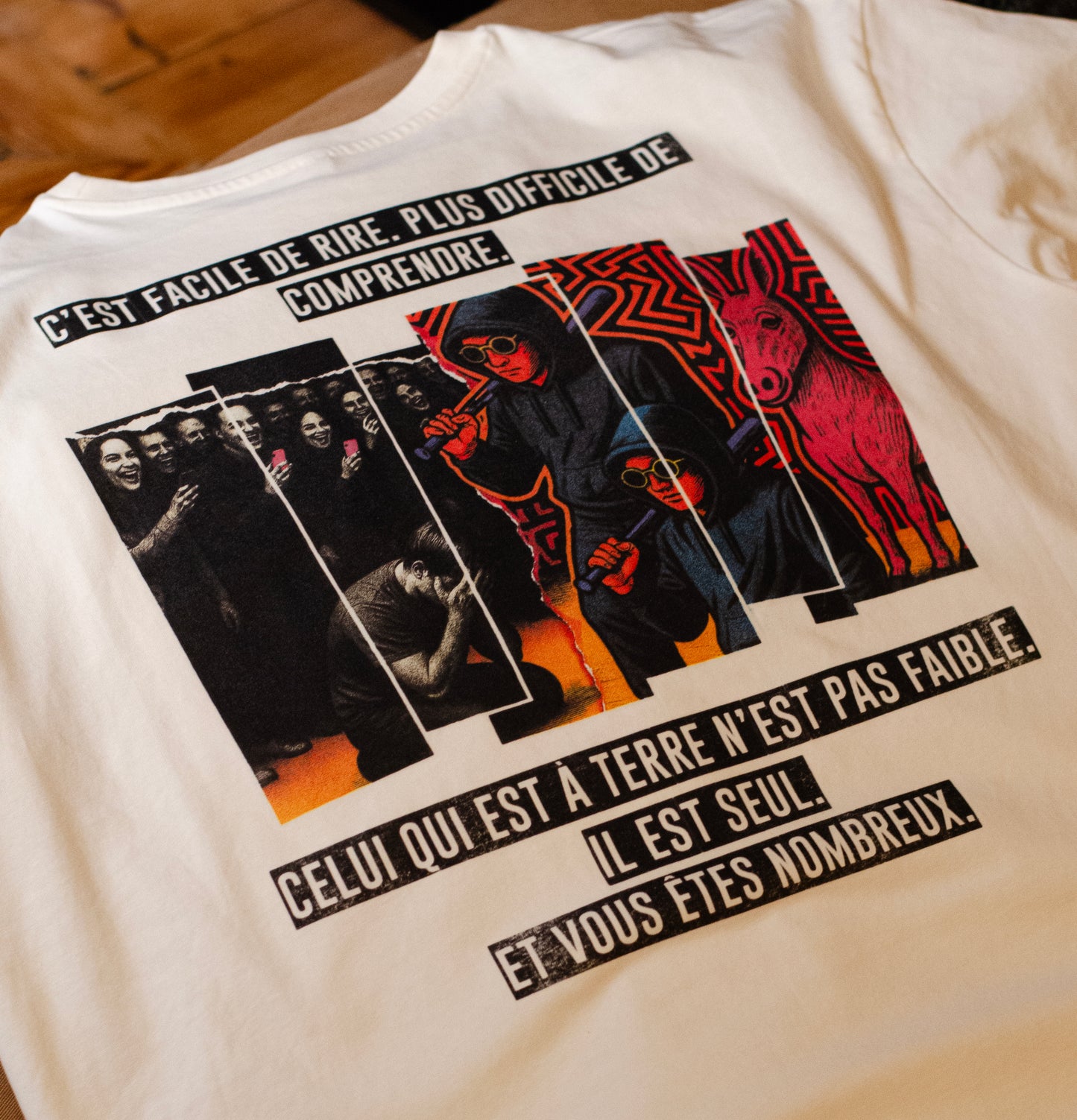 T-shirt oversize Spectacle Humain