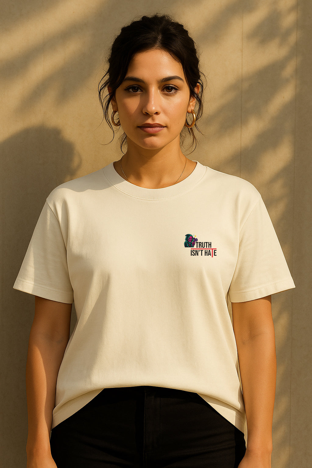T-Shirts Ajustés AIMEZ-MOI HORS LIGNE