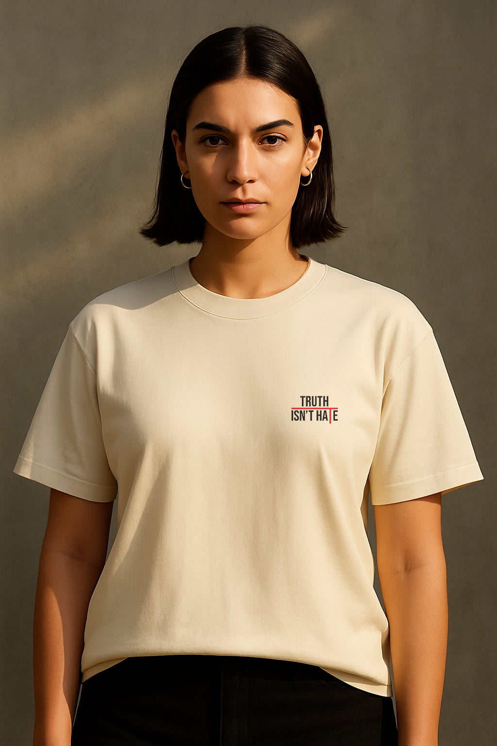 T-Shirts Ajustés La meute et le vide.