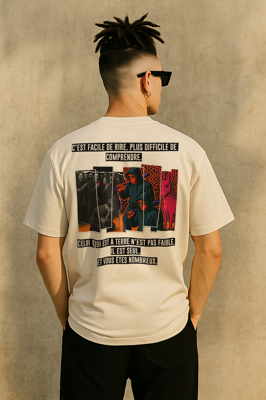 T-shirt oversize Spectacle Humain