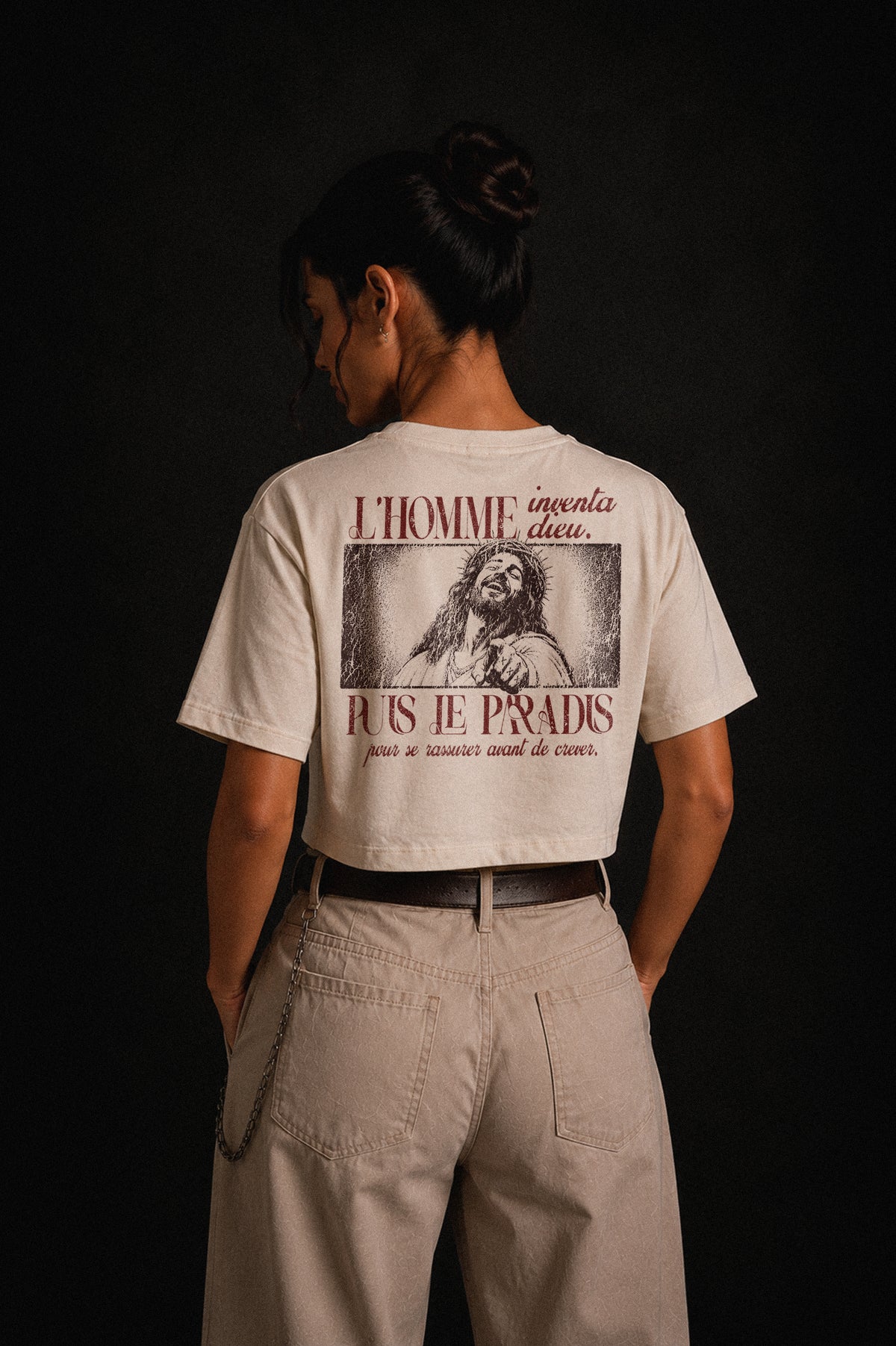 ÉDITION 12 — L'INVENTION DE DIEU - CROP TEE