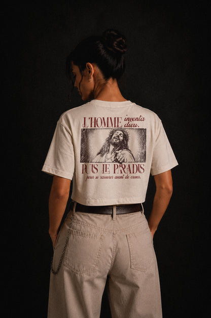 ÉDITION 12 — L'INVENTION DE DIEU - CROP TEE