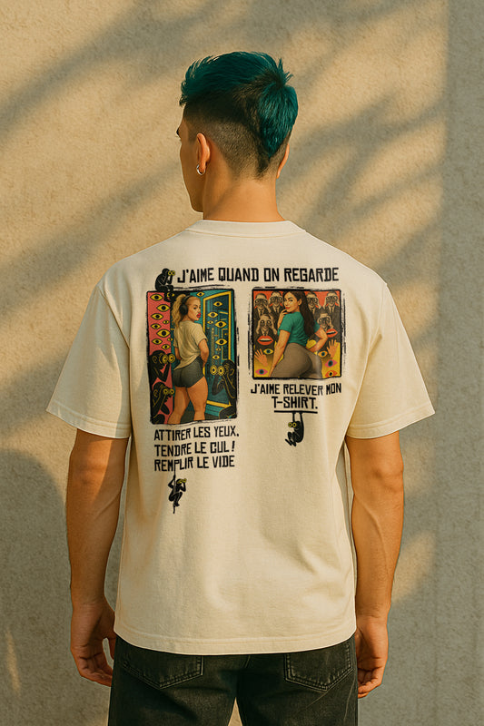 T-shirt oversize VOYEURISM