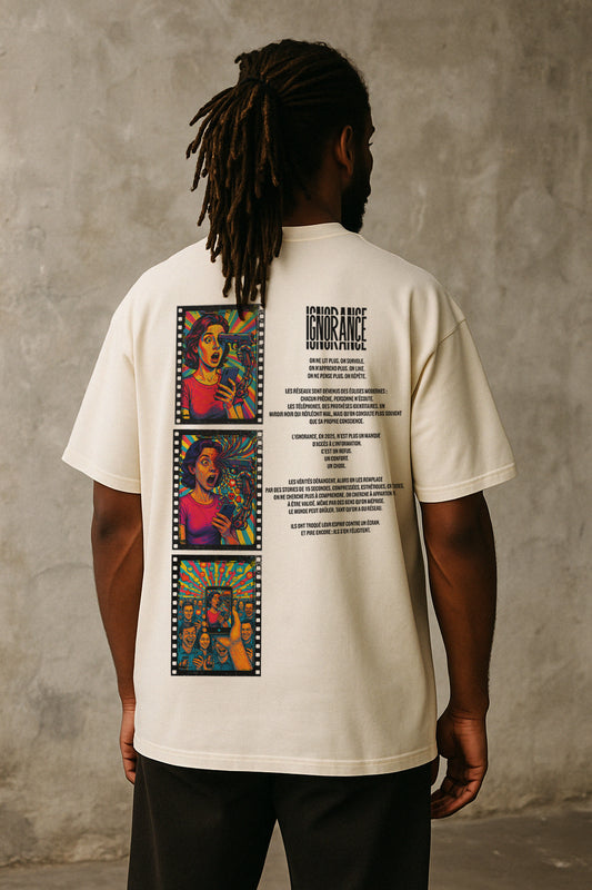 T-shirt oversize Ignorance