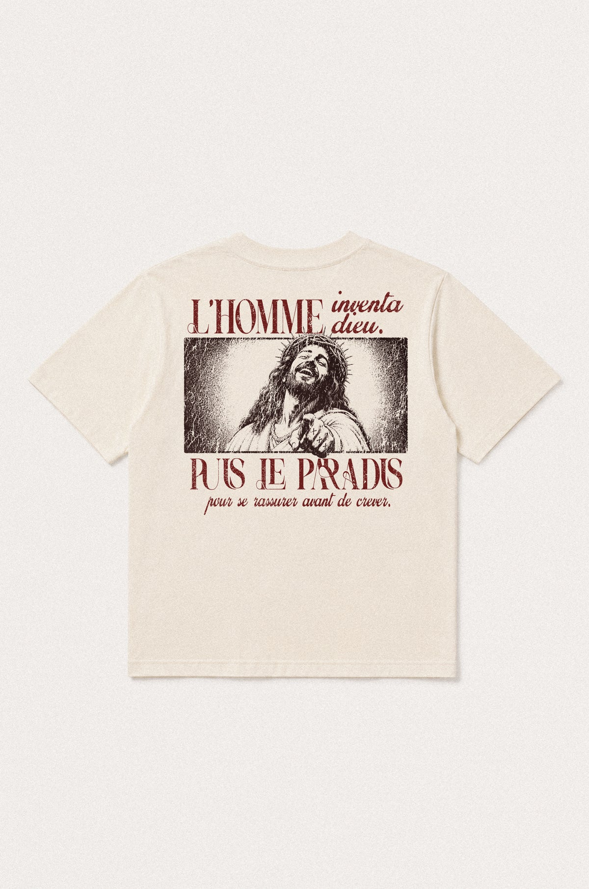 ÉDITION 12 — L'INVENTION DE DIEU - CROP TEE