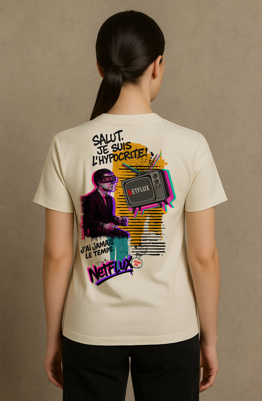 T-Shirts Ajustés Netflux & l’Hypocrite