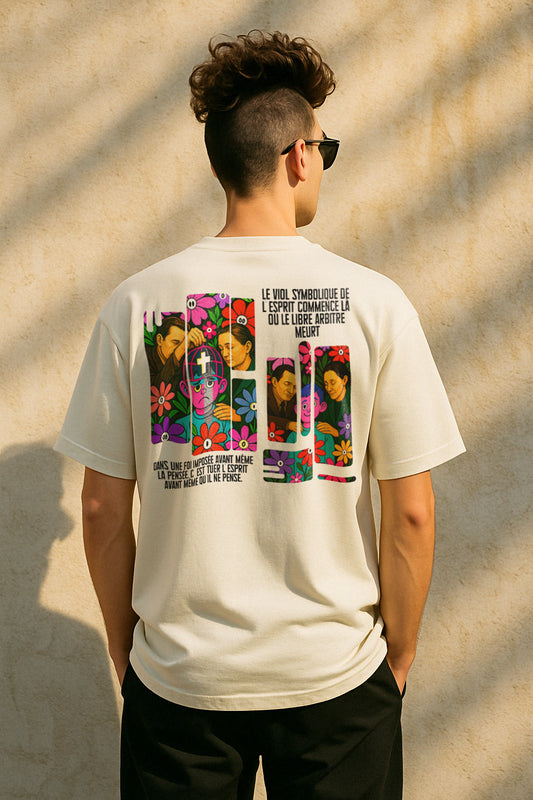 T-shirt oversize  Le libre arbitre