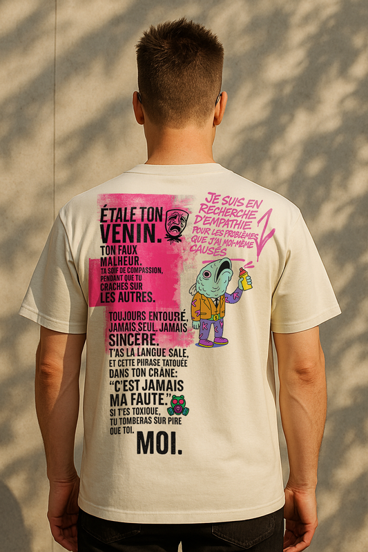 T-shirt oversize TOXIQUE