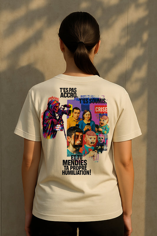 T-Shirts Ajustés AIMEZ-MOI HORS LIGNE
