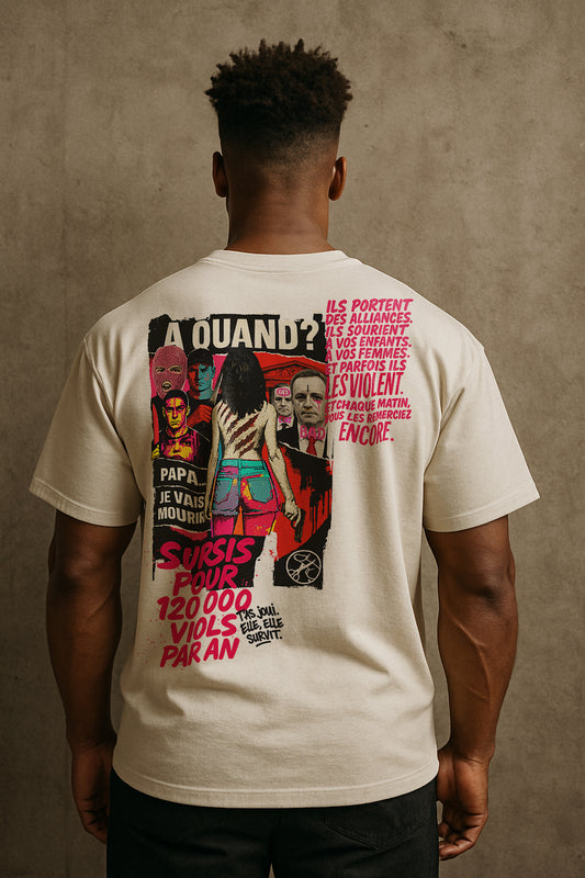 T-shirt oversize MANIFESTE